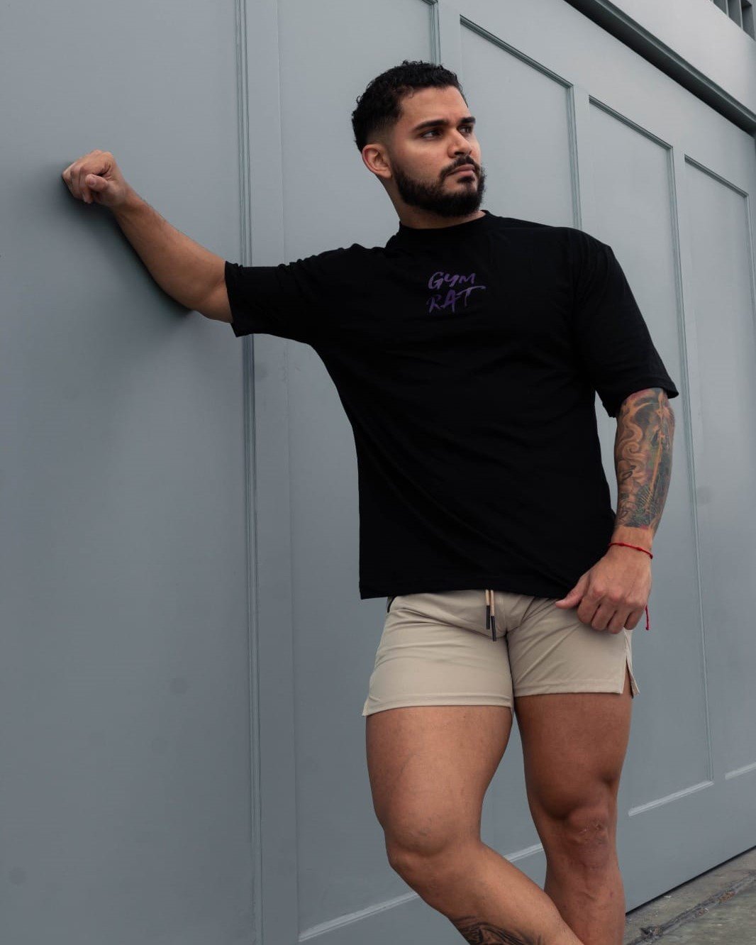 Polo Negro Gym Rat 2.0 | Unisex - Imagen 3