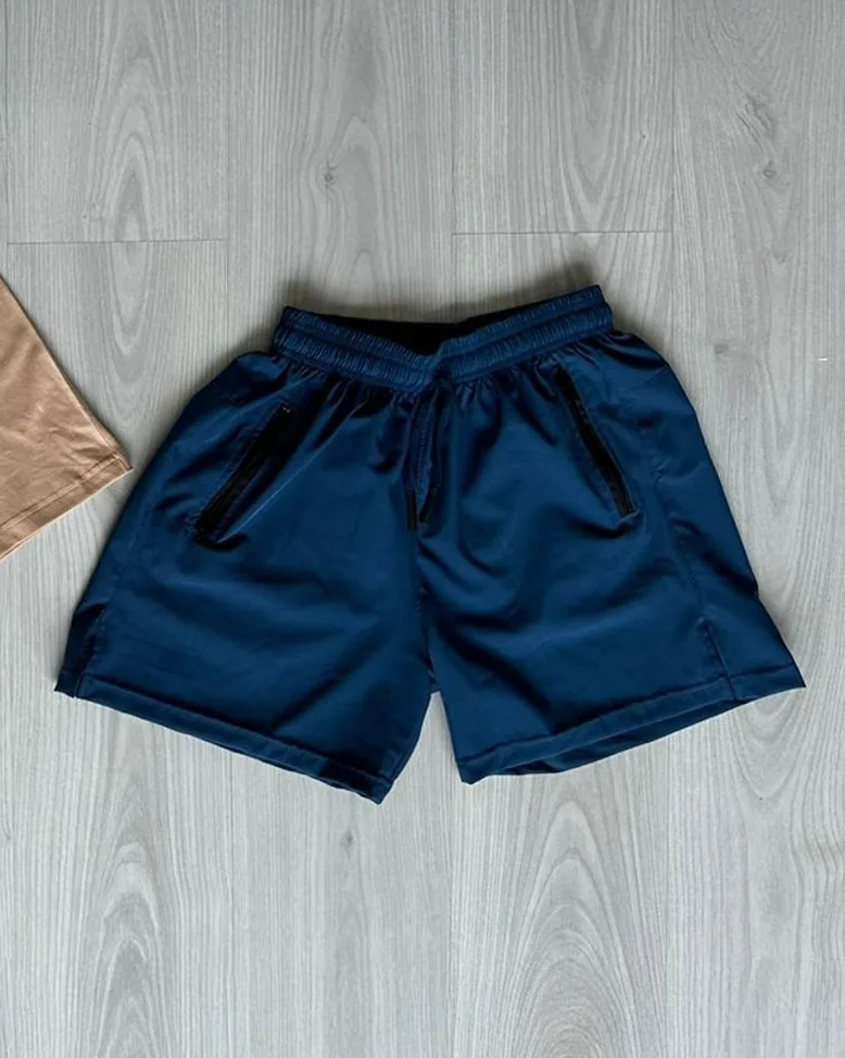 Short Azul Oscuro Confort para hombre