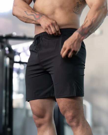 Short Negro Confort para hombre