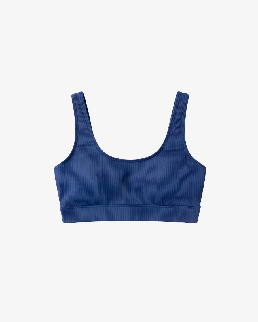 Top Azul Set Sculp | Mujer