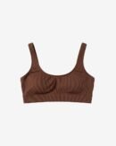Top Marron Set Sculp | Mujer