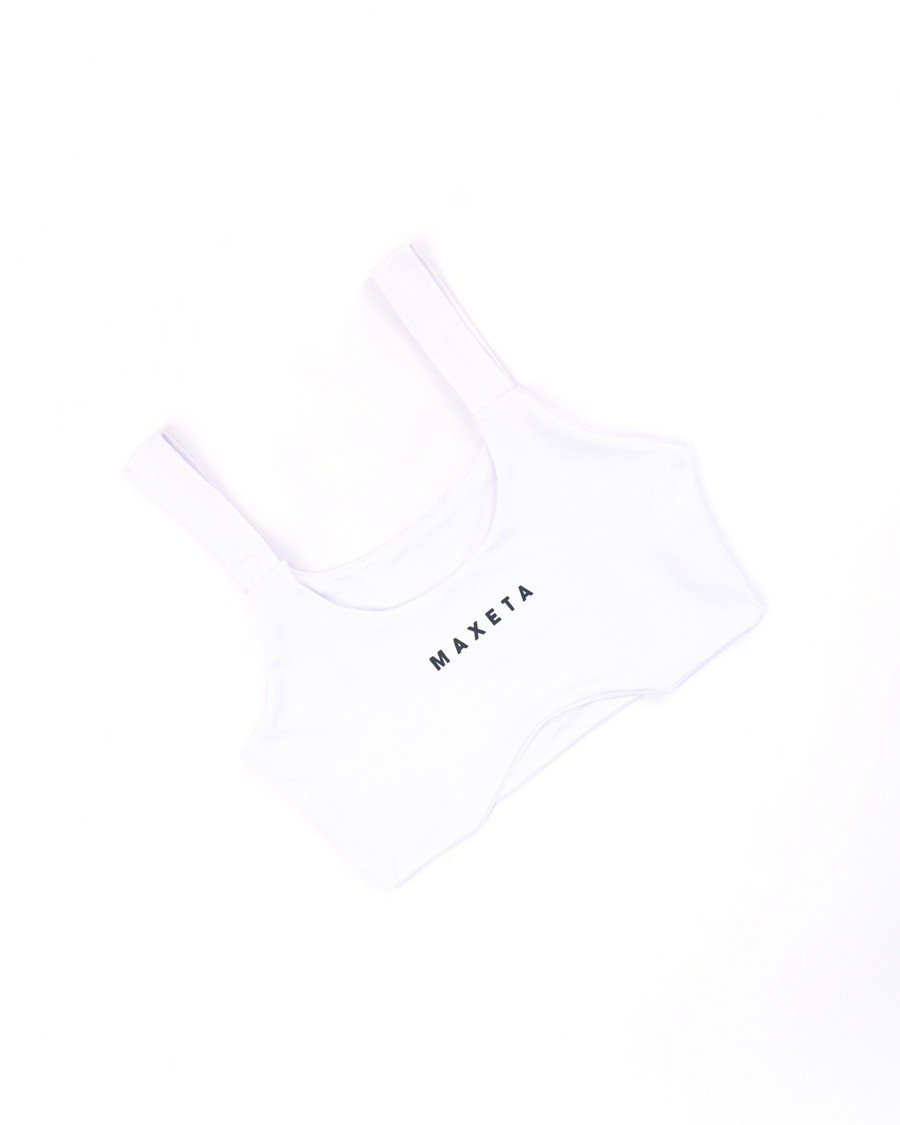 Top Blanco Basic | Mujer - Imagen 2