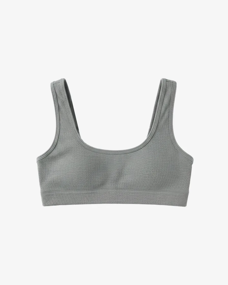 Top Melange Set Sculp | Mujer