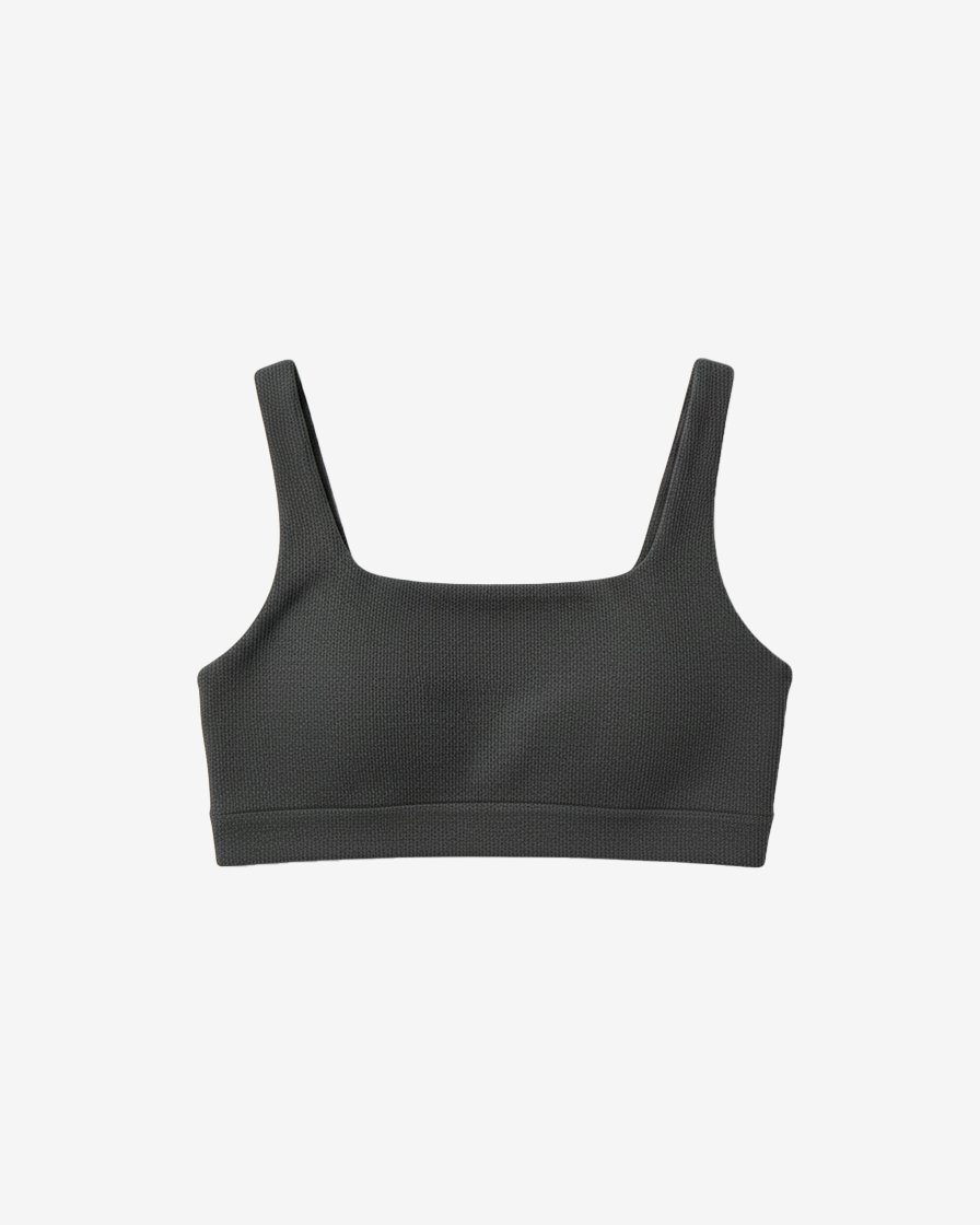 Top Plomo Rata Set Sculp | Mujer - Imagen 2