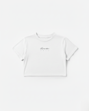 Crop Blanco Gym Rat | Mujer