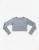 Crop Grafito Compression | Mujer