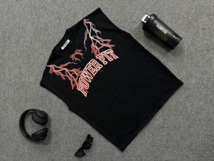 Crop Negro Thunder para Hombre