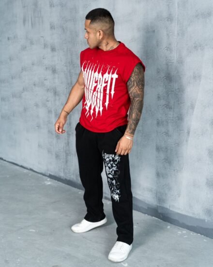 Crop Rojo YL para hombre