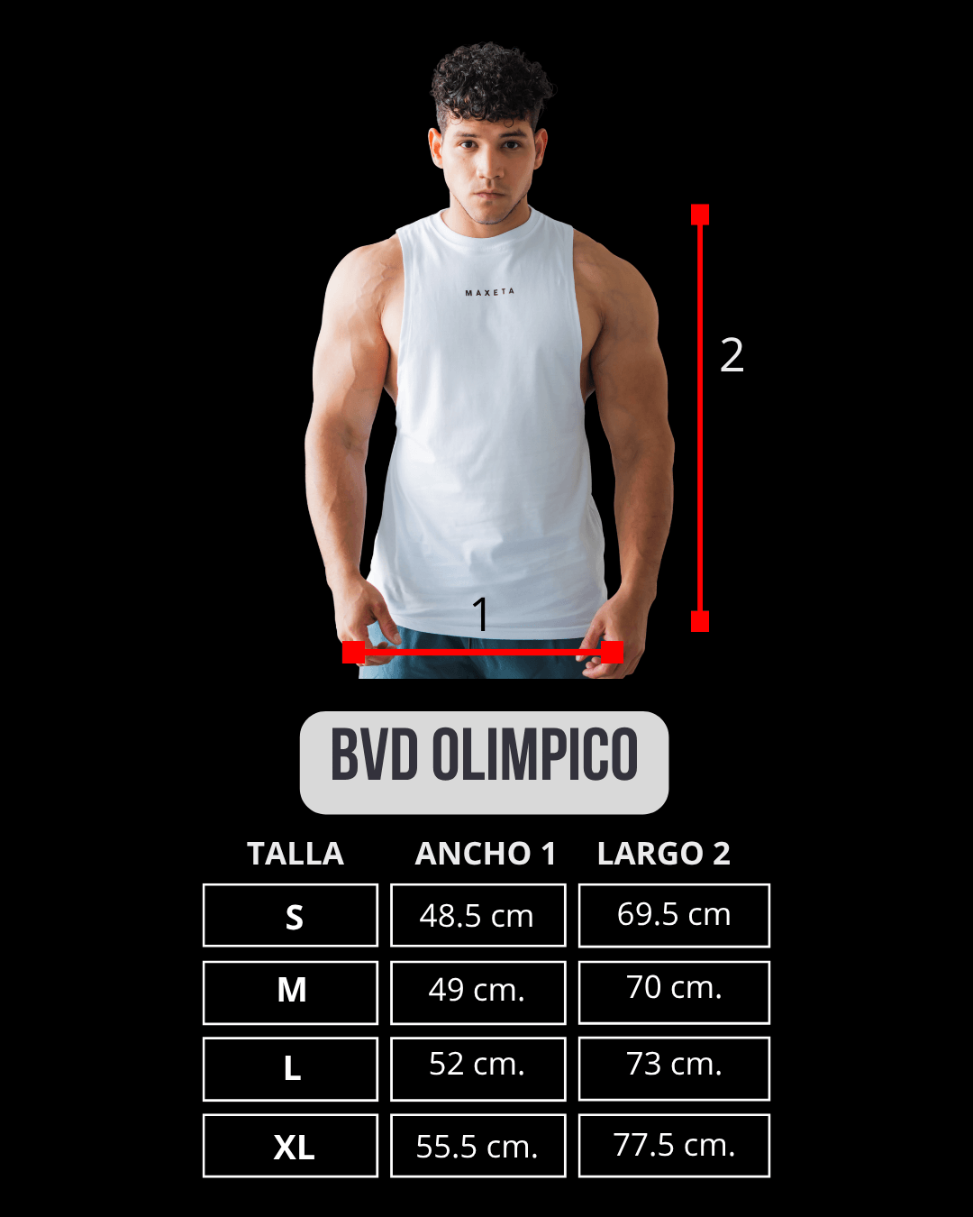 BVD Olímpico Blanco - Imagen 4