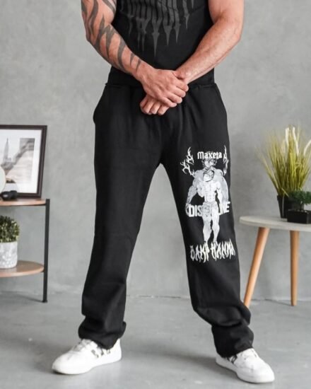 Jogger Negro Baki para Hombre