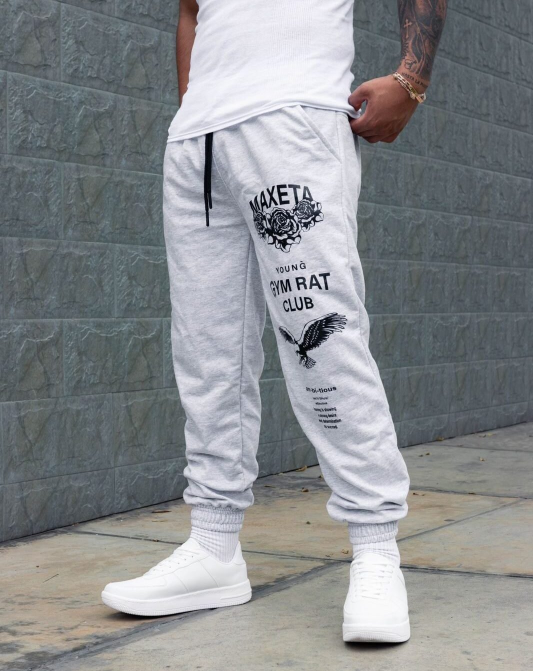 Jogger Melange Gym Rat | Unisex - Imagen 3