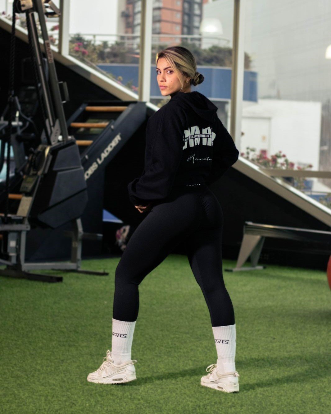 Polera Negro Gym Rat | Unisex - Imagen 3