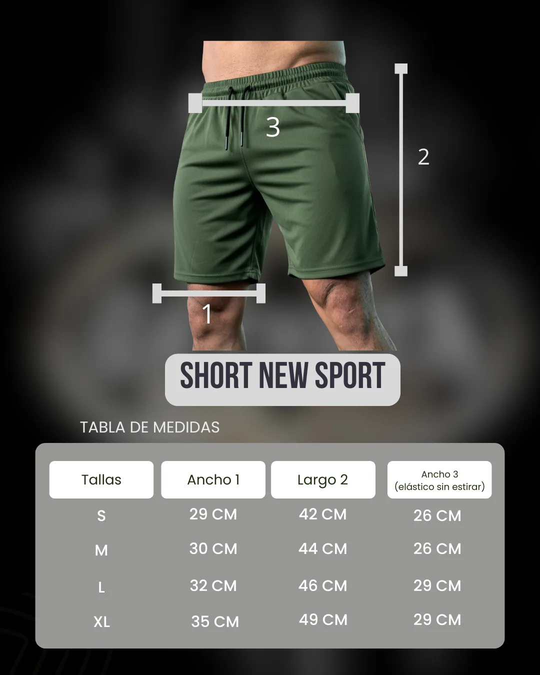 Short Cobalto New Sport | Hombre - Imagen 4