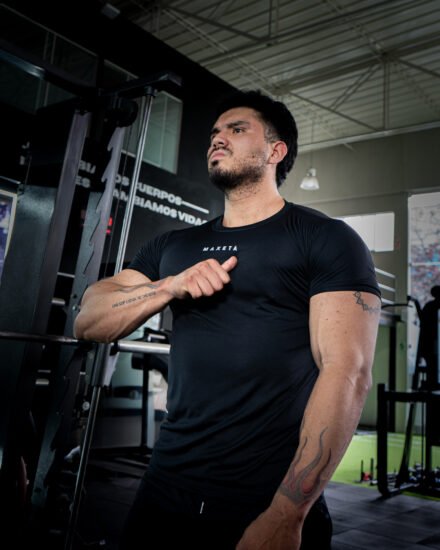 Polo Negro Smart para Hombre