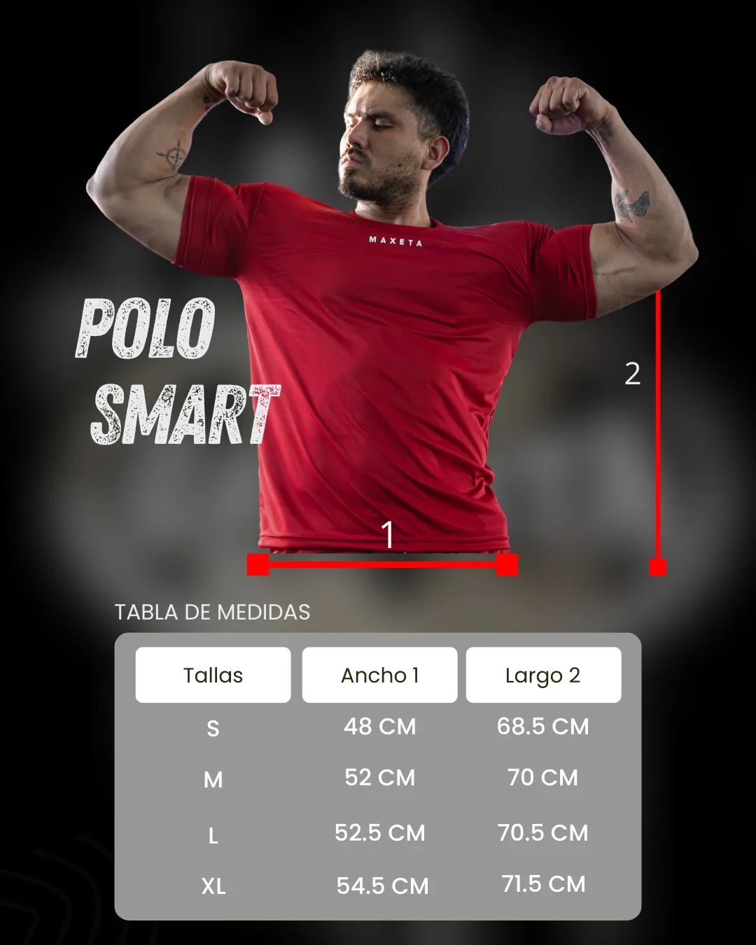 Polo Grafito Smart | Hombre - Imagen 4