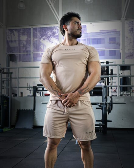 Polo Rosa Beige Smart para Hombre