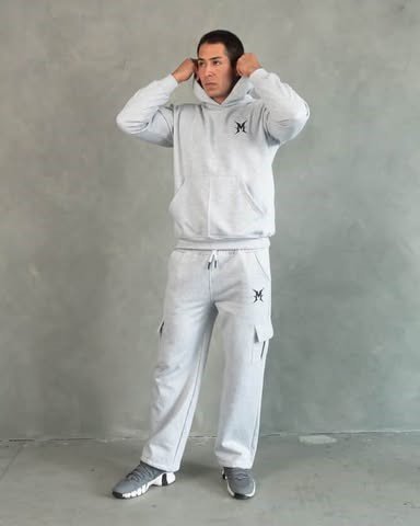 Jogger Melange Cargo Donfeco para Hombre