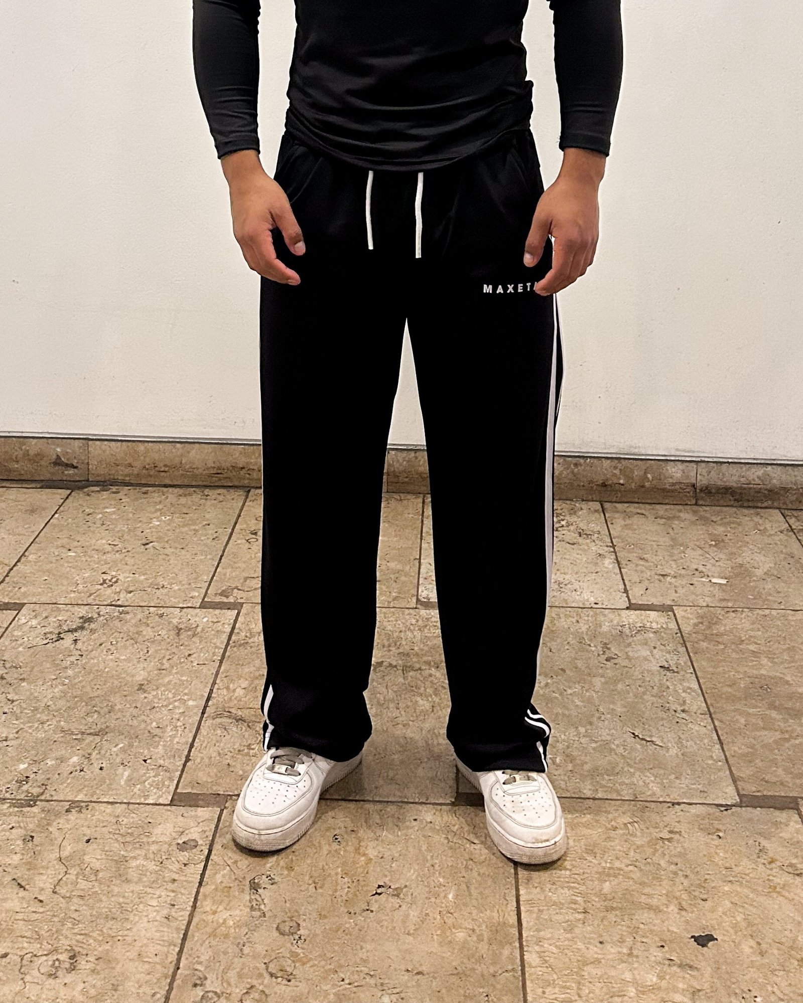 Jogger Negro Baggy Modern | Hombre - Imagen 3