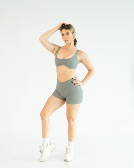 Short Melange Set Sculp para mujer 