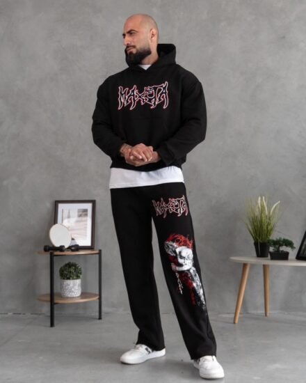 polera negro baky new para hombre