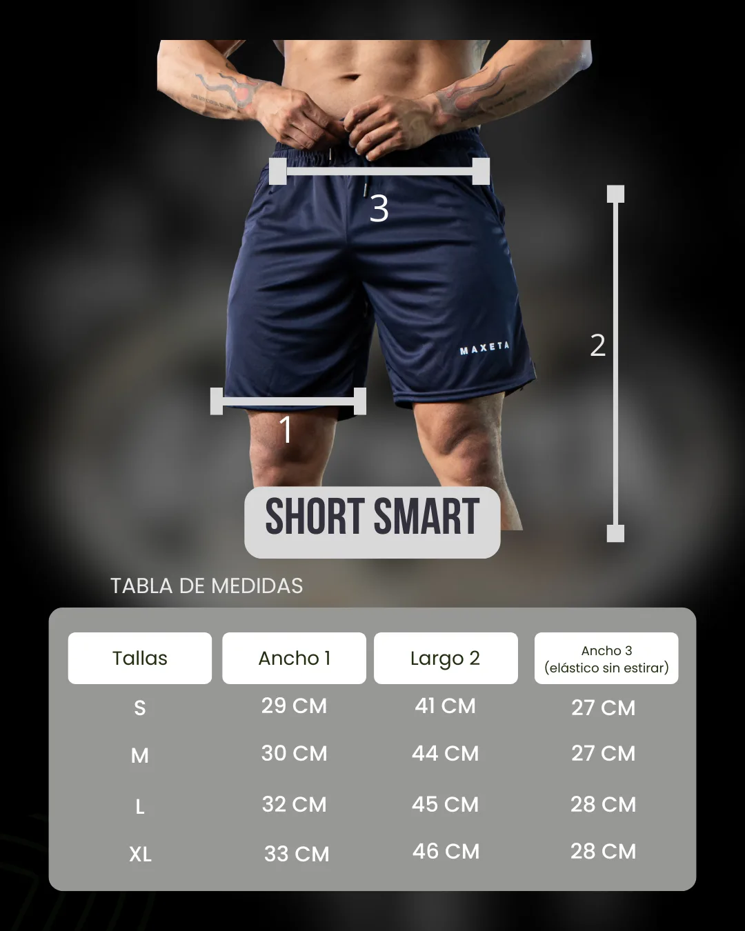 Short Grafito Smart | Hombre - Imagen 4