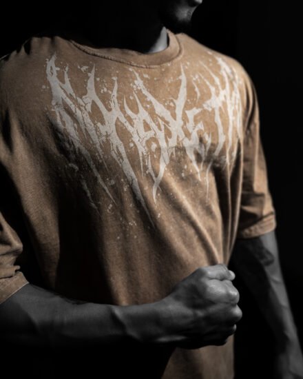 Polo beige Plus Wash para hombre