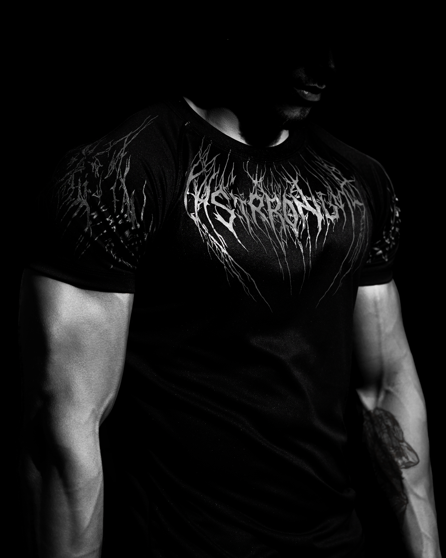 Polo Negro Dark Strong para Hombre