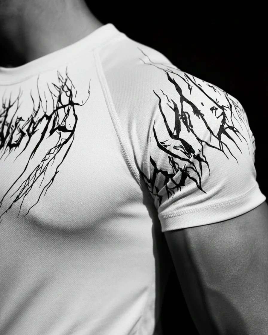 Polo Blanco Dark Strong | Hombre - Imagen 5