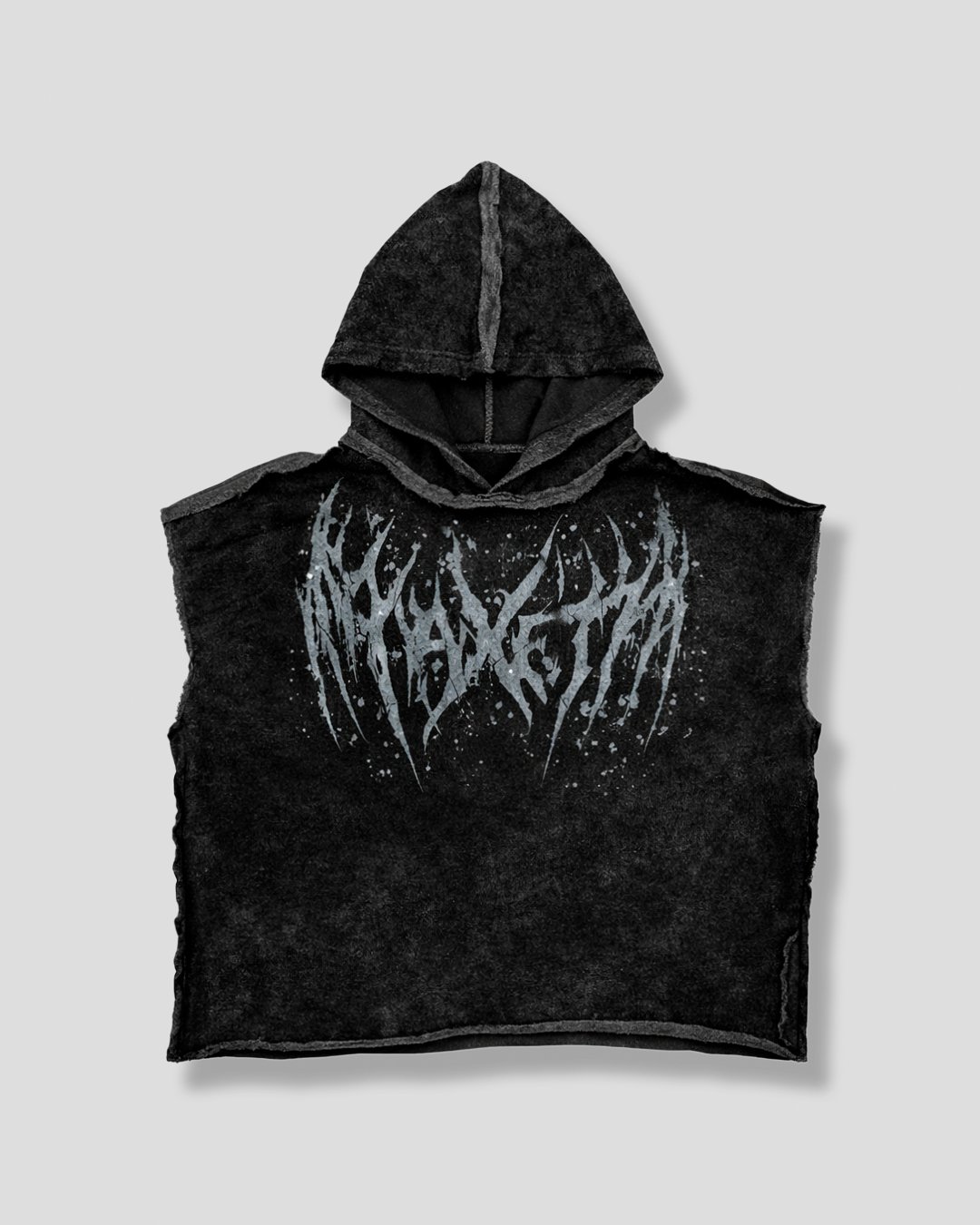 Chaleco Negro AcidWash | Hombre