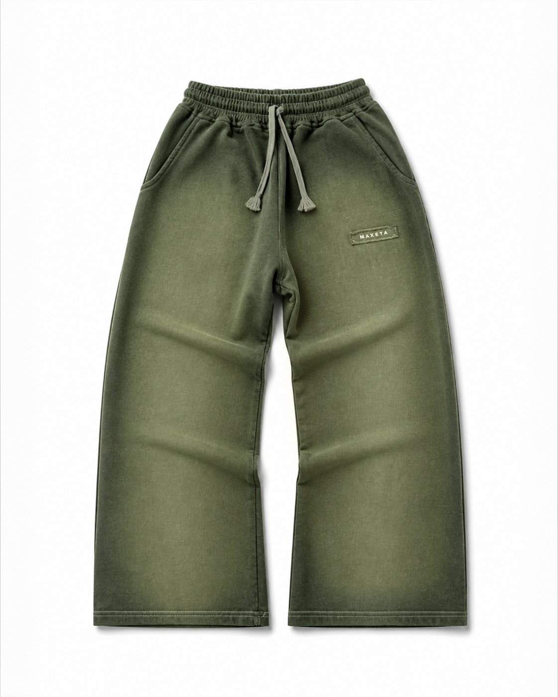 JOGGER WASH VERDE MAXETA