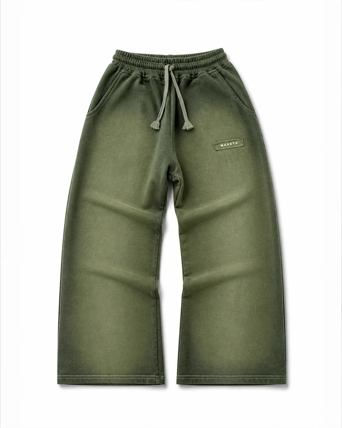 JOGGER WASH VERDE MAXETA