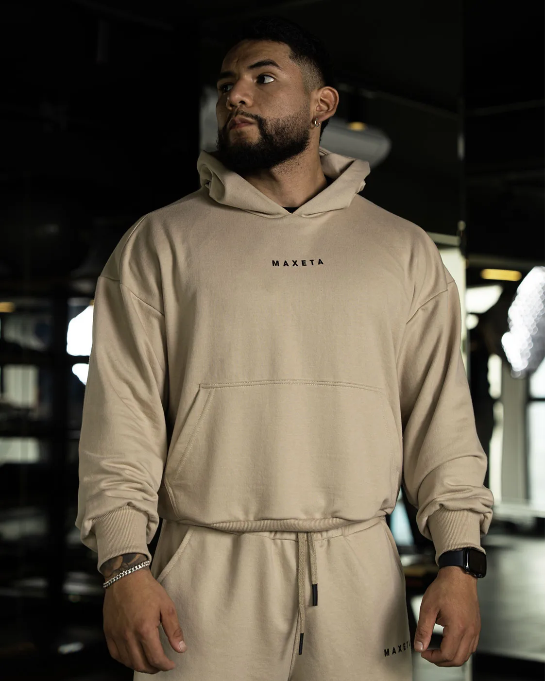 POLERA CLASSIC BEIGE MAXETA - Imagen 2