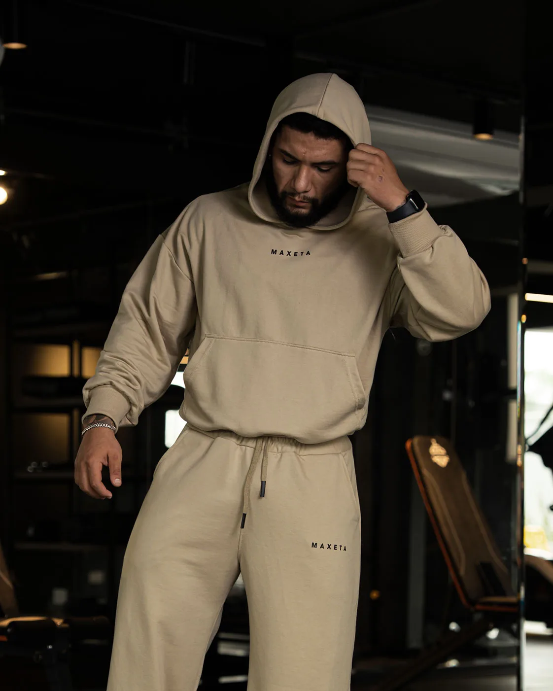 POLERA CLASSIC BEIGE MAXETA - Imagen 4